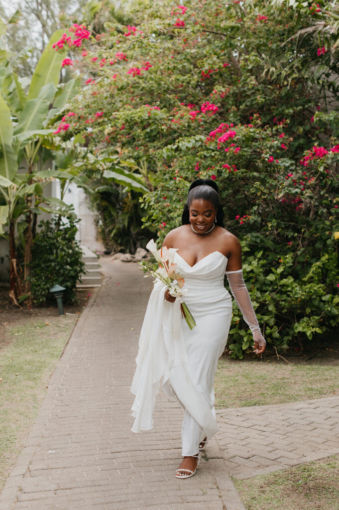 Wedding first look