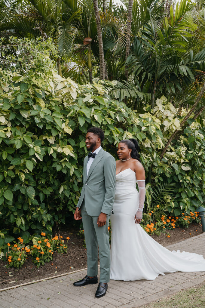 Wedding first look