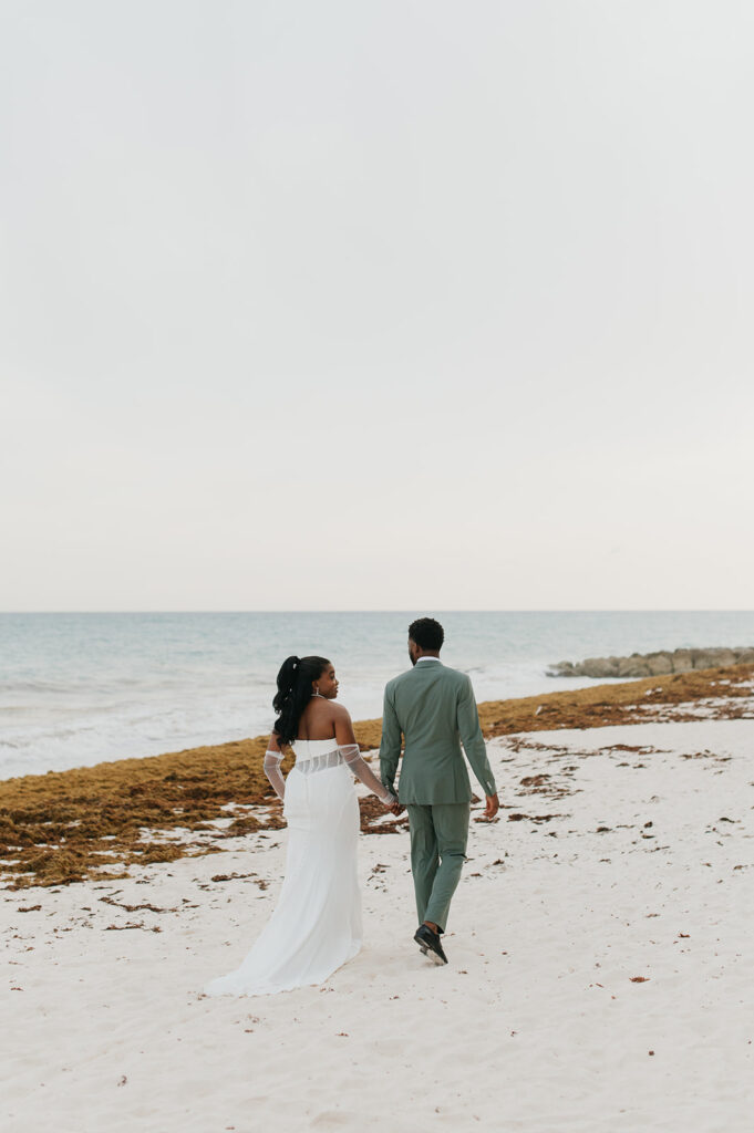 A romantic destination wedding in barbados