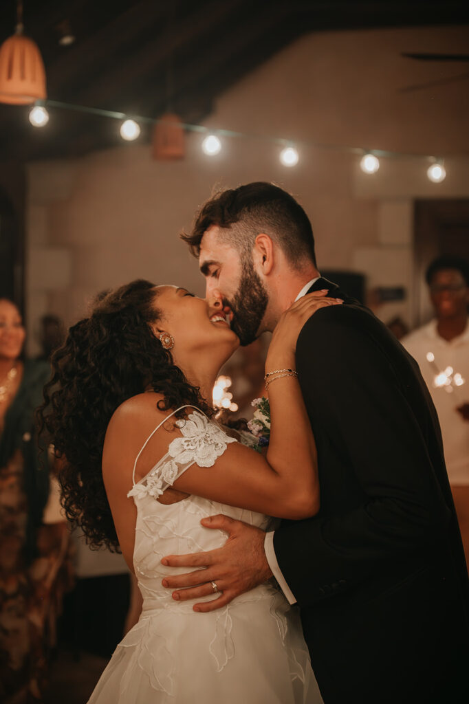 A The villas at Stone Haven wedding reception
